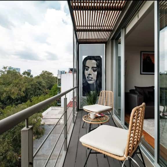 Chic Apartment in Condesa with balcony and park view by VIATO HOMES - Image 1