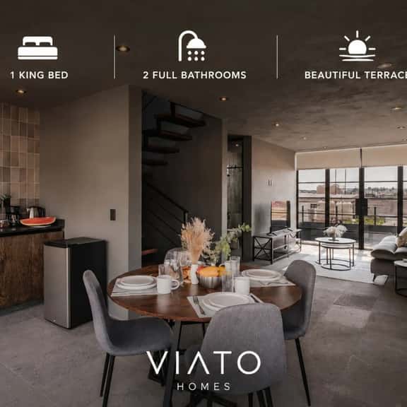 Two-Level Penthouse Near Centro | Terrace + AC - Image 1