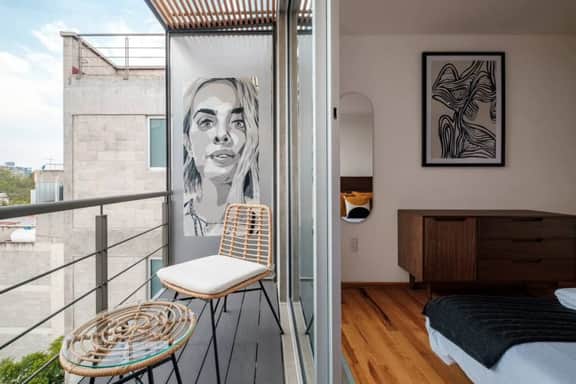 Chic Apartment in Condesa with balcony and park view by VIATO HOMES - Image 4