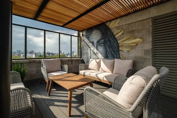 Chic Apartment in Condesa with balcony and park view by VIATO HOMES - Image 5